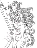 St Andrews Cross Coloring Page - Printable